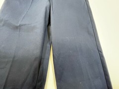 George Boys 60% Cotton Blend Dark Navy Wear To School Uniform Pants 12