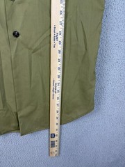 Vintage Boy Scouts Of America Shirt Boys M Green Official Uniform Short Sleeve
