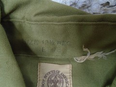 Vintage Boy Scouts of America Shirt Youth 12.5 Olive Green Official Sanforized