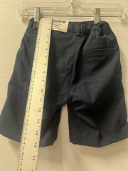 Dennis BOYS Uniform Navy Front Shorts Style 050500 Boys Slim B10S NEW