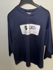 USA Hockey Practice Jersey Proud Partners of NHL Junior-Large Navy Blue