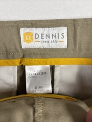 Dennis Uniform Khaki Shorts 040720 Size B14R see pictures