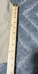 Lands End School Uniform Flat Front Zip Pocket Khaki Adj Waist Shorts Boys 14-15