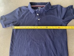 French Toast blue school uniform polo shirt boys sz XL (14-16)