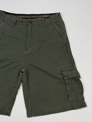 Boy Scouts Of America Shorts Boys 2XL Green Canvas Cargo Uniform BSA Outdoor