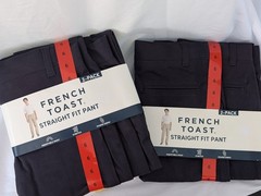 NWT French Toast Boys Sz 6 Charter Private School Uniform 4 Polo Shirts 4 Pants