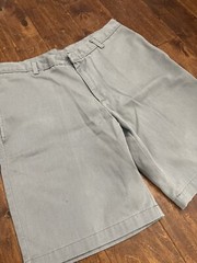 Elderwear Boys Gray School Uniform Shorts Size: 34