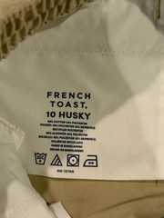 Boys French Toast Khaki Uniform Shorts Size 10 Husky Set Of 3 New