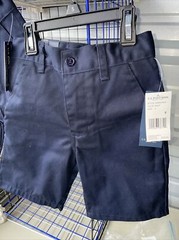 Lot Of 2 US polo assn uniform shorts boys size 5 navy blue brand new Tag
