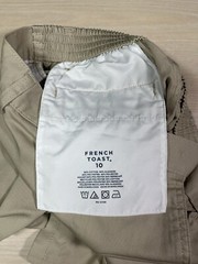 French Toast Boys Pull On Uniform Khaki Shorts Size 10 Adjustable Waist