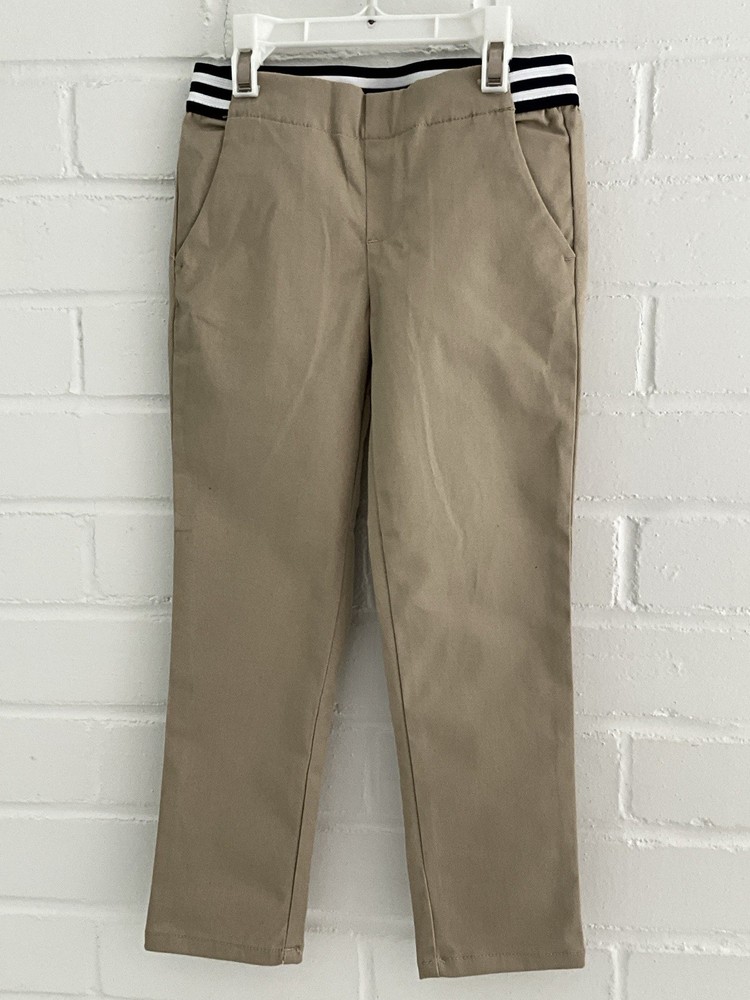 Boys Size 4 French Toast Khaki Tan Classic Uniform Pants