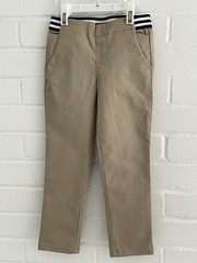 Boys Size 4 French Toast Khaki Tan Classic Uniform Pants