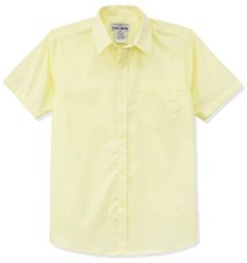 Galaxy Boys 4-20 Short Sleeve School Uniform Button Down Dress Shirt (Regular