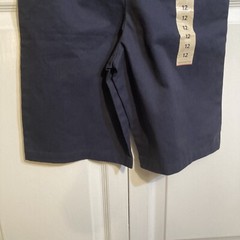 CLOSE OUT! NWT FRENCH TOAST School Uniform Boys Shorts Sz 12 Waist 26″ Blue