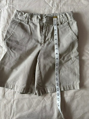 Universal School Uniform Shorts Boys Size 8 Khaki Adjustable Waist Band Unisex