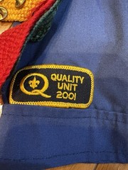 Vintage Boy Scouts Of America Uniform Shirt Blue Size Youth XL Patches And Pins