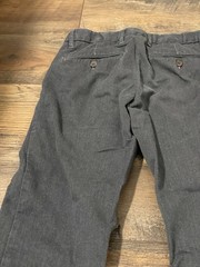 Gap kids gray stretch waist uniform pants size 10