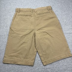 Wonder Nation Boys Uniform Shorts Khakis Size 18 Flat Front Adjustable Waist