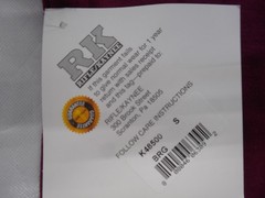Boys R/K Maroon Long Sleeve Polo/Uniform Shirt Size Small 5/6
