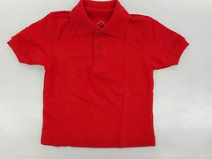 Boys R/K Platinum Red Uniform/Casual Polo Shirt Sizes XXSmall & XSmall
