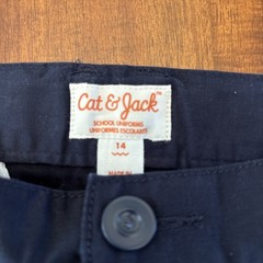 Cat and Jack Boys School Uniform Shorts | Size 14 | Navy