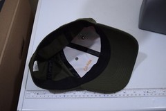 Webelos Boy Cub Scout Fitted S/M Uniform Hat Plaid Green Flex-Fit BSA G329