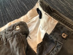 Gap Kids Boys Size 8H Husky Gray Chino Shorts