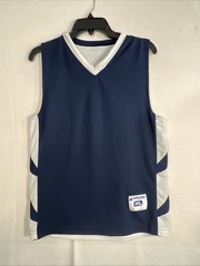Champro Sports Youth XL Navy Blue White Reversible #3 Basketball Jersey Sleevles