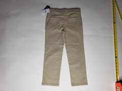 Girl’s School Uniform – Navy Blue Polo Shirt & Khaki Long Pants – Size 6