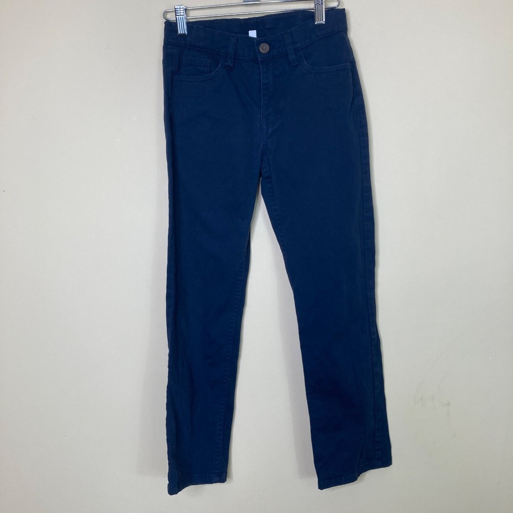 Nautica School Uniform Pants Boys 10 Regular Navy Blue