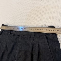 Uni-Gate Boys School Shorts Grey Pleated Adjustable Waist Size [ 13-14 years]