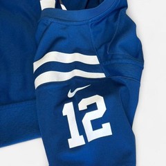 Nike Kids Boys M 10/12 Football Jersey Indianapolis Colts NFL Blue White