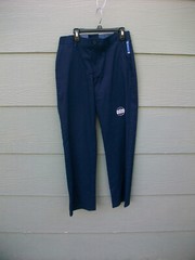 Nautica School Uniform Boys Pants Sz 16 Regular Navy Blue Adjustable Waist