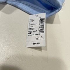 The Children’s Place Kids Uniform Soft Pique Polo – Blue 4T