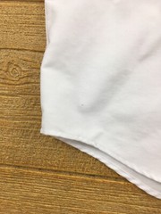 Lands End Boys Shirt Size 12 White Short Sleeve Polo Unidos Dual Language School