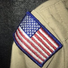 Boys Scouts of America Vintage Official Uniform Shirt Youth Large 14-16 Khaki US