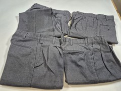 Tom Sawyer Uniform Pants Boys Gray Size 16 Lot Of 5