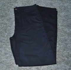 Boys Navy Blue Uniform Pants Size 18 Straight Leg School EUC