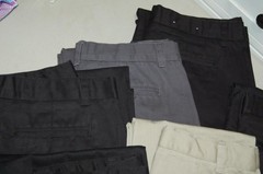 French Toast Boys Uniform Pants & Button Up Long Sleeve Shirts Husky 12/16/14/18