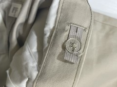 George Boys Cotton Blend Beige Adjustable Waist School Uniform Pants 12