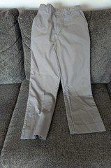 Norman’s Boys Slim School Uniform Pants Gray Size 14