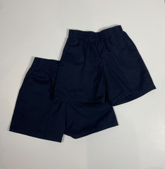 Classroom Uniforms Navy School Uniform Unisex Pull On Shorts Lot of 2 Size 6