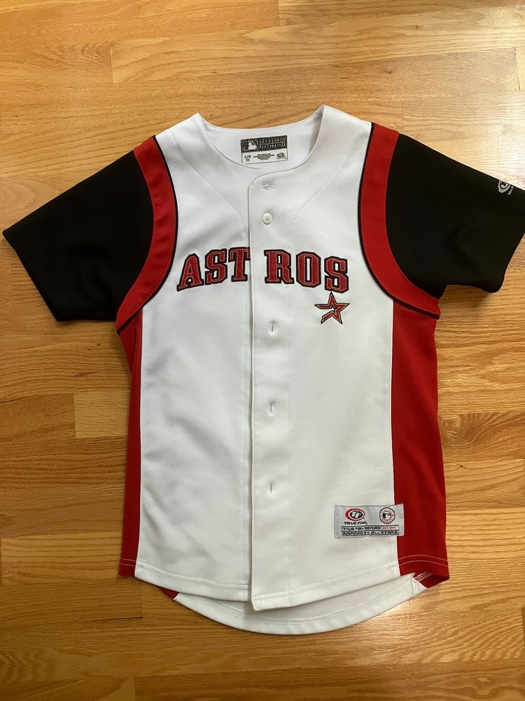 Houston Astros MLB Baseball Jersey (Youth Small Size 8)