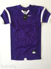 NIKE Boy’s Size L Large Football Practice Jersey Purple NWT