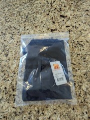 A+ Kids Jersey Knit Long Sleeve Shirt School Uniform Navy Blue size Youth M