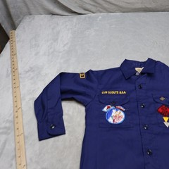 Boy Scouts of America Shirt Youth Medium Japan Recruiter Patches RARE VTG