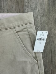 Gap Kids Shorts 12 Plus Beige Bermuda School Uniform Midi NWT