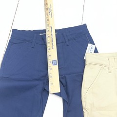Old Navy Pants Boys 8 Khaki Navy Skinny Stretch 2 Pack School Uniform Chino