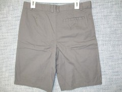 Cat & Jack Boys / Unisex Flat Front Shorts Adjustable Waist Gray Size 16 Husky