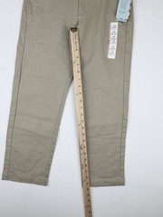 Cat & Jack Boys School Uniform Vintage Khaki Straight Pants Size 10